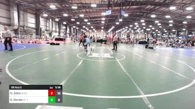 138 lbs Rr Rnd 2 - Donavon Allen, Windy City Winds vs Santhosh Bonda, MF Purge Black