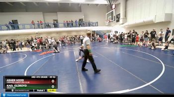 49-52 lbs Round 2 - Asher Hood, Charger Wrestling Club vs Kael Oldroyd, Westlake