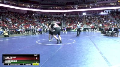 3A-285 lbs Cons. Round 4 - Jaxson Boyd, Indianola vs Luke Fierke, Fort Dodge