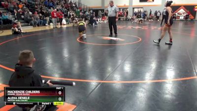 G-11 lbs Round 3 - Alexa Henkle, Vinton-Shellsburg vs Mackenzie Childers, Prairie, Cedar Rapids