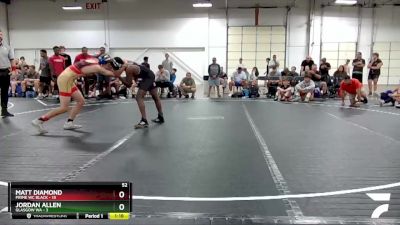 126 lbs Round 1 (4 Team) - Matt Diamond, Prime WC Black vs Jordan Allen, Glasgow WA