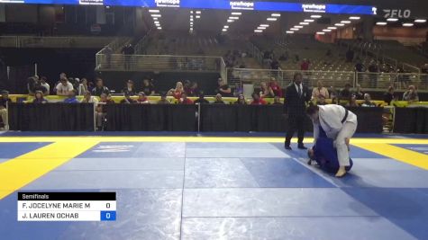 FELICIA JOCELYNE MARIE MARCEAU vs JESSICA LAUREN OCHAB 2024 Pan Jiu Jitsu IBJJF Championship