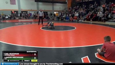 BN-1 lbs Quarterfinal - Landon Wiechmann, TWC vs Cael Heathman, Hammerin Hawks