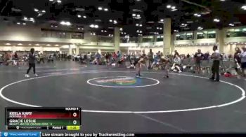 120 lbs Round 4 (10 Team) - Gracie Leslie, Beauty And The Creason Iowa vs Keela Kary, Montana