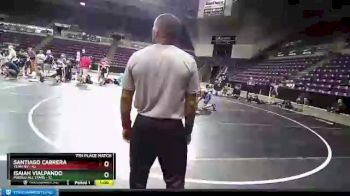 130 lbs Placement - Isaiah Vialpando, Pueblo All Stars vs Santiago CABRERA, Team NV