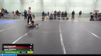 80 lbs Round 1 (8 Team) - Alex Rosciano, American MMA vs John Woodall, Xtreme Team
