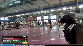 48 lbs Round 1 (10 Team) - Vatalya Burke, Storm vs Brynlee Hollandsworth, Strong House