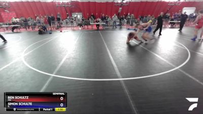 195 lbs Semifinal - Ben Schultz, MN vs Simon Schulte, IL