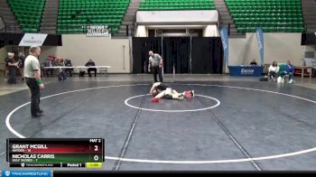 172 lbs Finals (2 Team) - Grant McGill, Hayden vs Nicholas Carris, Gulf Shores