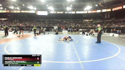 100G Quarterfinal - Marlie Skidmore, Owyhee Girls vs Maddelyn Modawell, Mountain View Girls