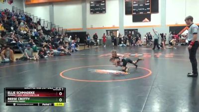 GPW-2 lbs Round 3 - Reese Crotty, Hammerin Hawks vs Ellie Schmadeke, Waverly Area Wrestling Club