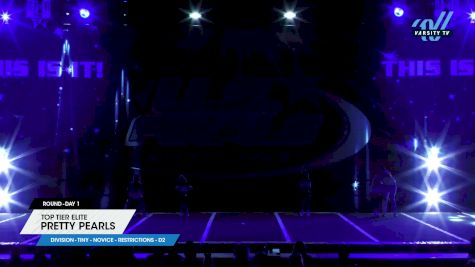 Top Tier Elite - Pretty Pearls [2024 L1 Tiny - Novice - Restrictions - D2 Day 1] 2024 The U.S. Finals: Worcester