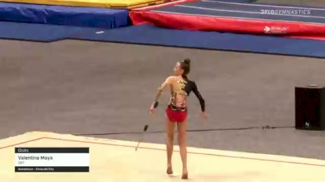 Valentina Moya - Clubs, OXT - 2021 USA Gymnastics Championships