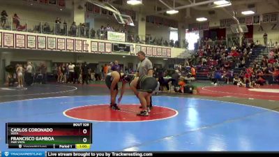 285 lbs Cons. Round 2 - Francisco Gamboa, Mar Vista vs Carlos Coronado, Vista