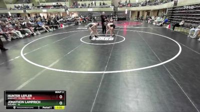 172 lbs Round 1 (4 Team) - Jonathon Lamprich, Holmen vs Hunter Lefler, Gale-Ett.-Tr./Mel.-Min.