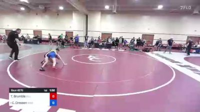 41 kg Cons 8 #1 - Tanner Brumble, BullTrained Wrestling vs Cain Crosson, Sebolt Wrestling Academy