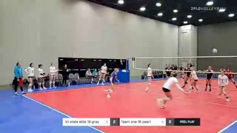 tri state elite 16 gray vs Team one 16 pearl - 2022 JVA World Challenge presented by Nike - Expo Only