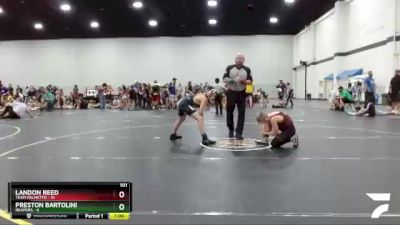 101 lbs Round 3 (4 Team) - Preston Bartolini, Reapers vs Landon Reed, Team Palmetto