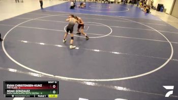 105 lbs Finals (8 Team) - Noah Gonzalez, Maple River/United South Central vs Evan Christensen-Kunz, Pine Island