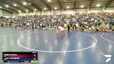 152 lbs Cons. Round 3 - Pablo Macias, AZ vs Jack Lounsbury, UT