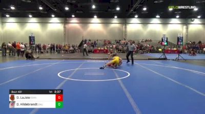 125 lbs C Of 16 #2 - Dominic LaJoie, Cornell vs Drew Hildebrandt, Central Michigan