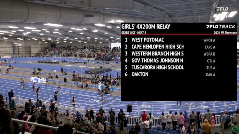 High School Girls' 4x200m Relay, Finals 8