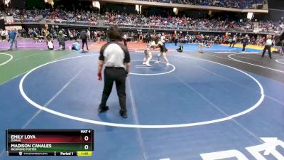 5A 126 lbs Semifinal - Emily Loya, Dumas vs Madison Canales, Richmond Foster