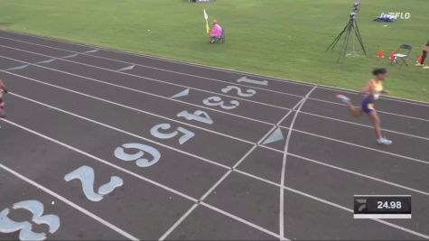 Youth Women's 200m, Prelims 2 - Age 17-18