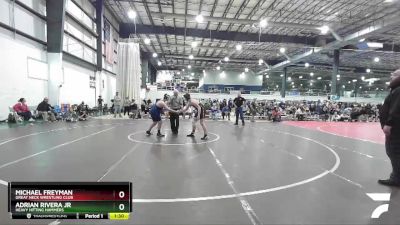 210 Max Cons. Round 2 - Adrian Rivera Jr, Heavy Hitting Hammers vs Michael Freyman, Great Neck Wrestling Club