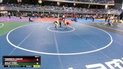 5A 152 lbs Quarterfinal - Bailey Ford, Burleson Centennial vs Yarisbeth Zarate, Mission Sharyland