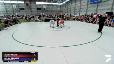 152 lbs Round 1 (8 Team) - Jaxon Miller, Iowa vs Dylan Granger, Michigan Blue