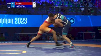 77 kg Qualif. - Deepak Punia, India vs Martin Dimitrov, Bulgaria