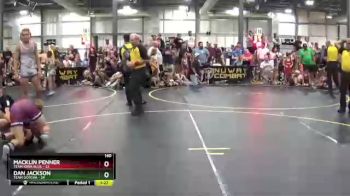 140 lbs Round 4 (6 Team) - Dan Jackson, Team Gotcha vs Macklin Penner, Team Iowa Blue