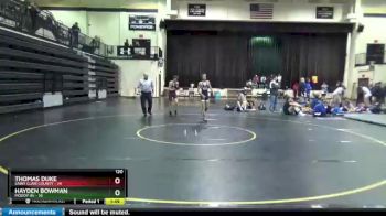 120 lbs Placement Matches (8 Team) - Thomas Duke, Saint Clair County vs Hayden Bowman, Moody Hs