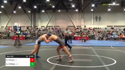 141 lbs C Of 16 #2 - Samuel Krivus, Virginia vs Garrett O'Shea, Air Force