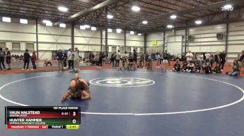 197 lbs 1st Place Match - Hunter Hammer, Umpqua Community College vs Vaun Halstead, Oregon State