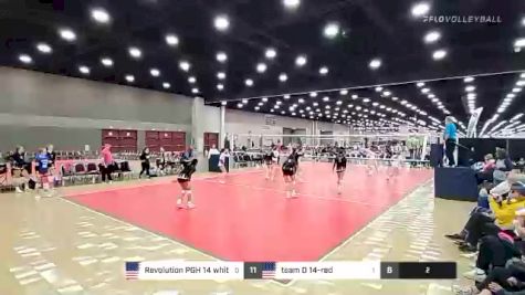 Revolution PGH 14 white vs team D 14-red - 2022 JVA World Challenge presented by Nike - Expo Only