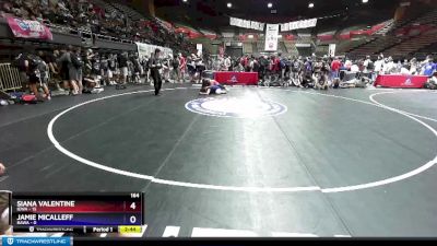 164 lbs Round 2 (16 Team) - Siana Valentine, IEWA vs Jamie Micalleff, BAWA