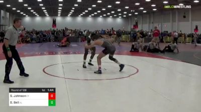 126 lbs Round Of 128 - Sean Johnson, CT vs Steven Bell, AL
