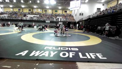 126 lbs Consi Of 16 #1 - Bryan Santangelo, Mount Saint Joseph vs Morgan Lloyd, St. Anselm's