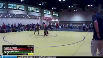 132 lbs Round 3 (10 Team) - Tatiana Bermudez, CLWC / IWC vs Mariana Perez, Charlie`s Angels- GA Pink