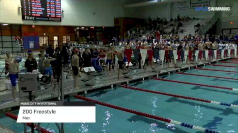 Music City Invite, Men 200 Free A Final