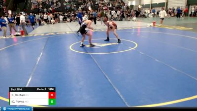 145-155 lbs Cons. Round 1 - Cael Payne, Centennial Wrestling Club vs Sam Bantam, Southern Valley