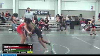 80 lbs Semis (4 Team) - Bryson Galofaro, Scanlan vs Kenton Wesby, Bull Island