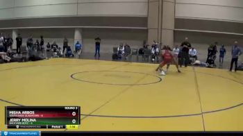 141 lbs Round 3 (6 Team) - Misha Arbos, South Dade Gladiators vs Jerry Molina, Backyard Boyz