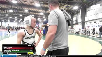 76 lbs Rd# 4- 2:00pm Friday Final Pool - Brennen Veverka, PA Silver vs Evan Cies, PA Blue