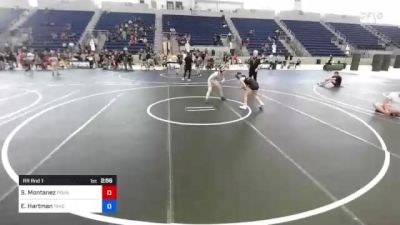 101 kg Rr Rnd 1 - Sienna Montanez, Pounders WC vs Edyn Hartman, Takedown Industries