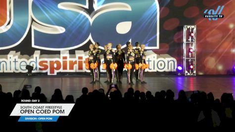 South Coast Freestyle - Open Coed Pom [2024 Open Pom Day 2] 2024 USA All Star Super Nationals