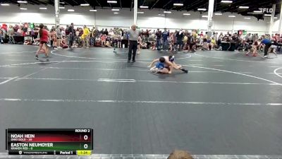 68 lbs Round 2 (8 Team) - Noah Hein, Ohio Gold vs Easton Neumoyer, Kraken Red