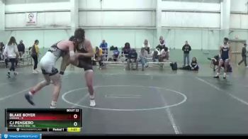 130 lbs Round 6 (8 Team) - CJ Pensiero, PA Alliance Red vs Blake Boyer, Kraken